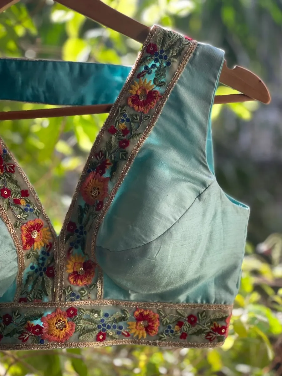 Aasmani Bagicha ( Blouse )