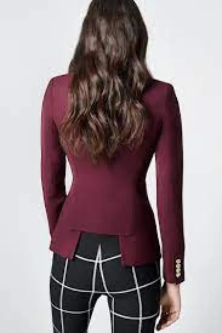 Classic Duchess Blazer Plum