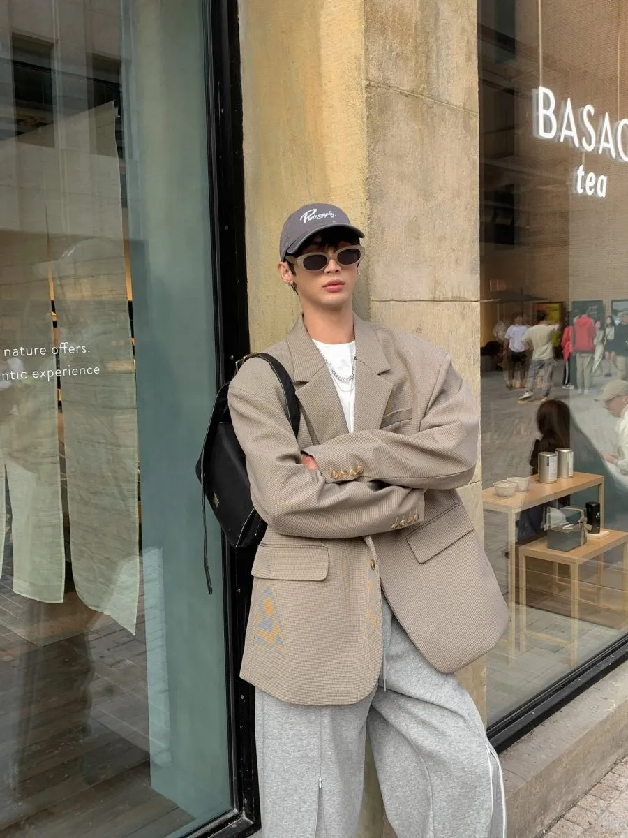 GS No. 204 Plaid Blazer