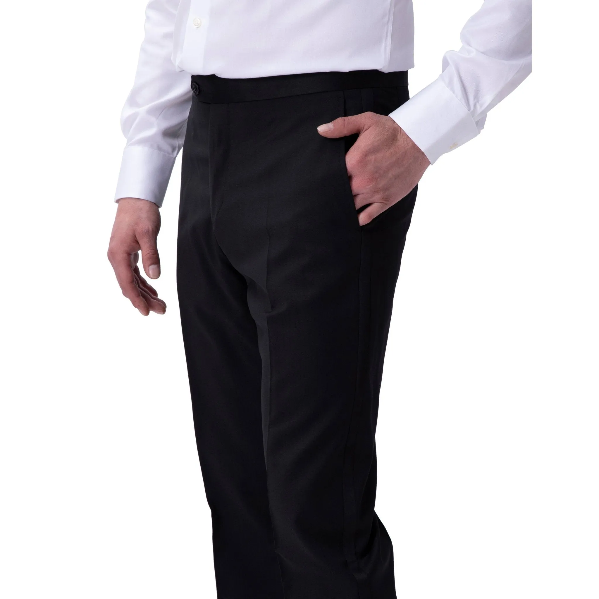 HENRY SARTORIAL Shawl Collar Dinner Suit BLACK REG