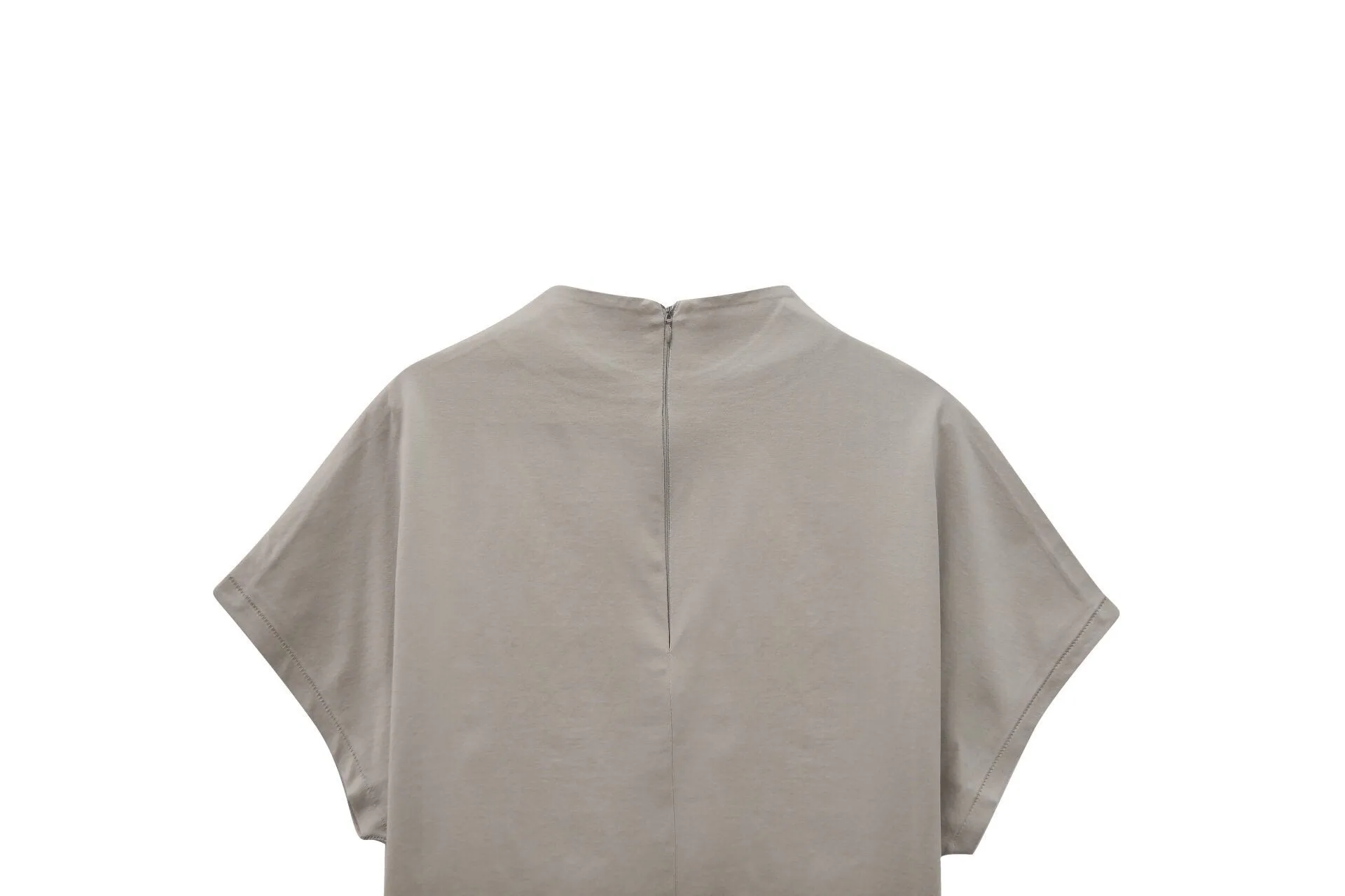 HIGH NECK FRENCH BLOUSE