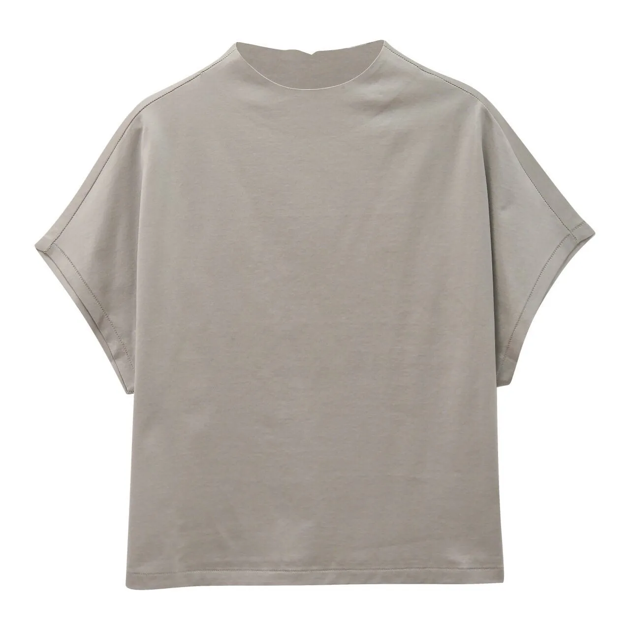 HIGH NECK FRENCH BLOUSE
