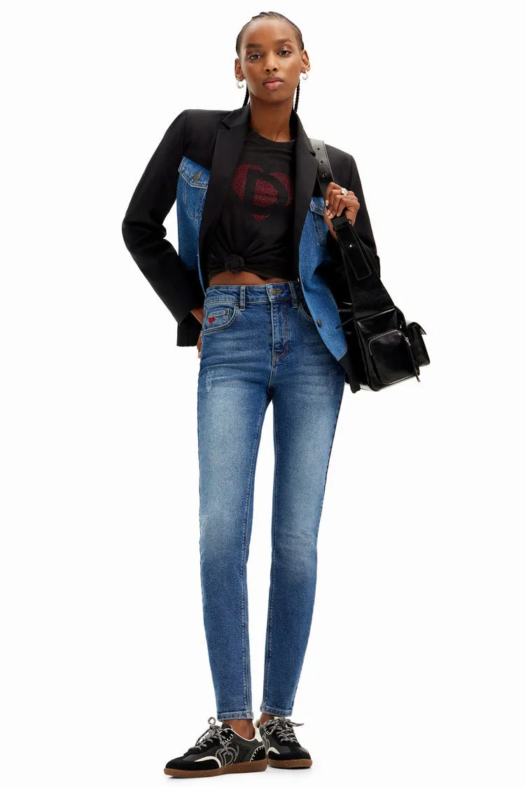 Hybrid Trucker Denim Blazer