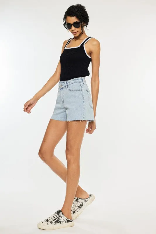 Kan Can | High Rise Crossover WB Shorts