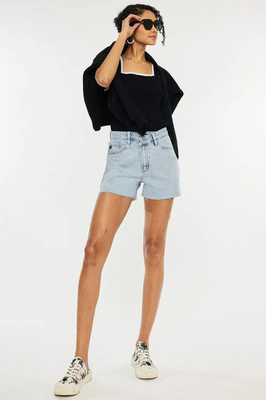 Kan Can | High Rise Crossover WB Shorts