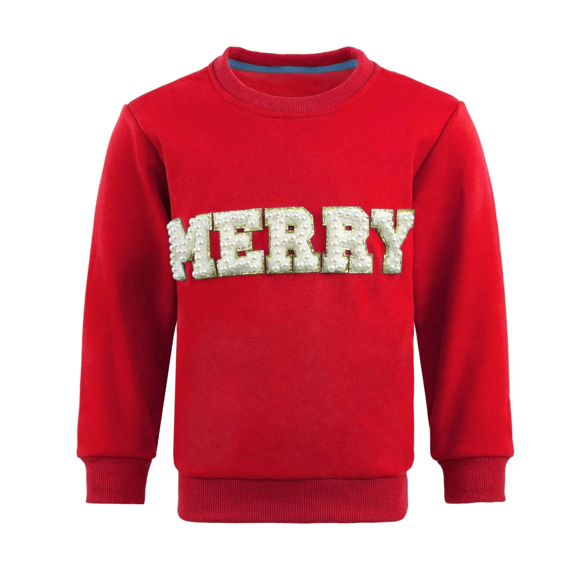 LOL Adult Red Merry Pearl Sweatshirt