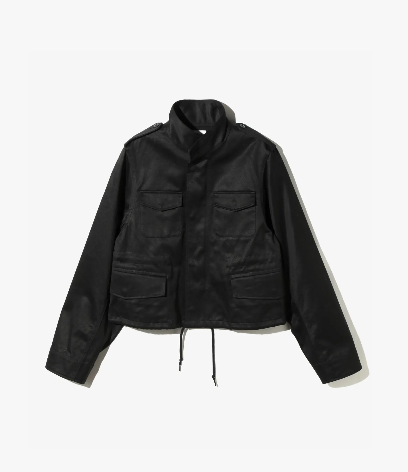 M-65 Type Jacket – Black Chino Cloth
