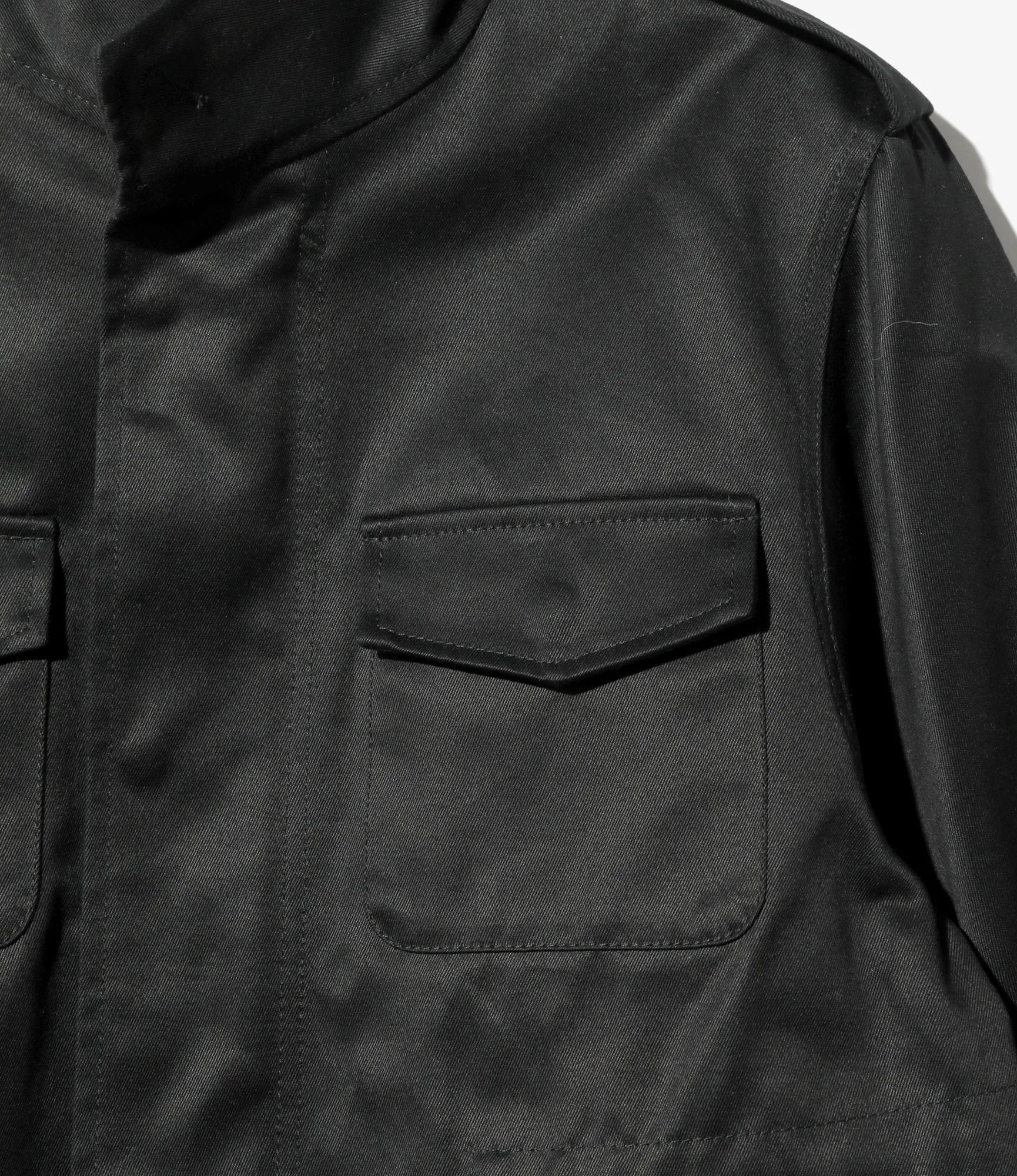 M-65 Type Jacket – Black Chino Cloth