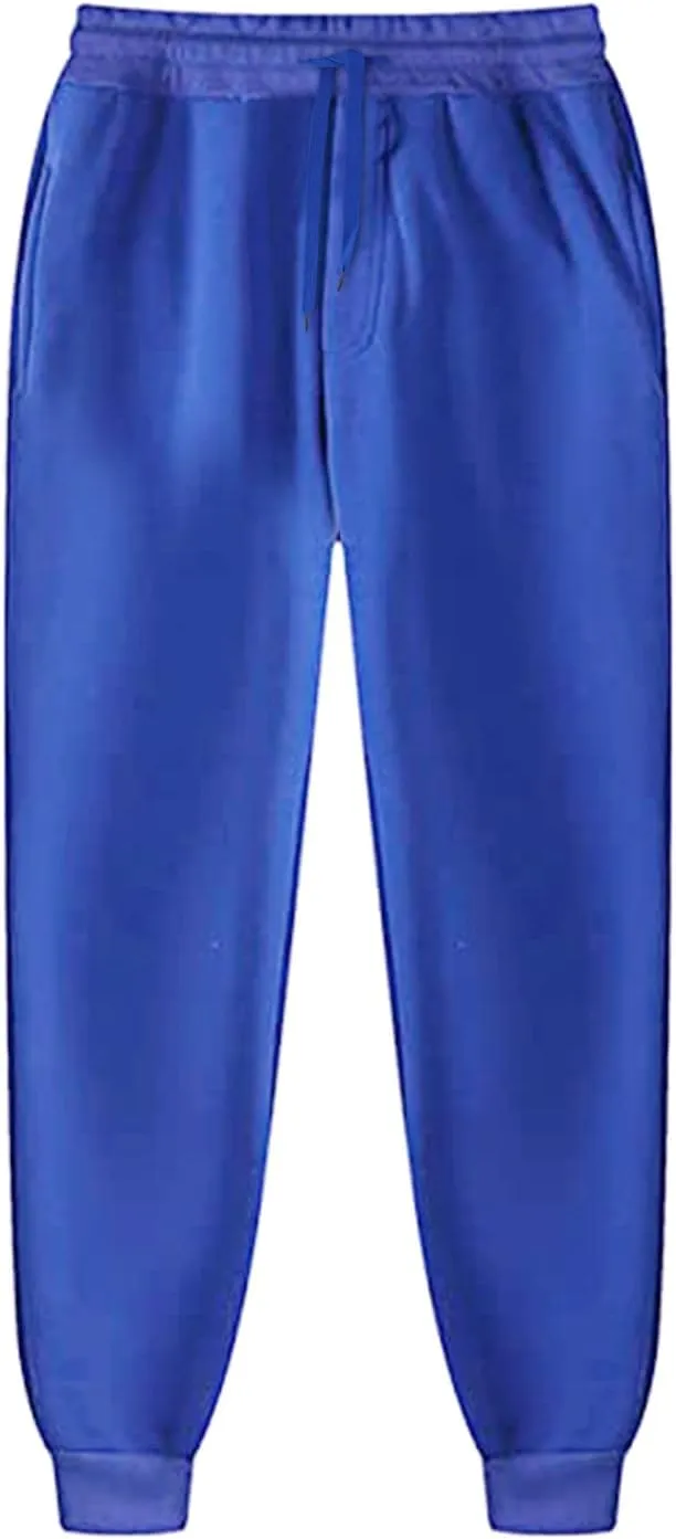 Mens Sweatpants Pants Drawstring Sports Trousers Joggers for Men Sports Active Joggers for Men Elastic Waist Athletic